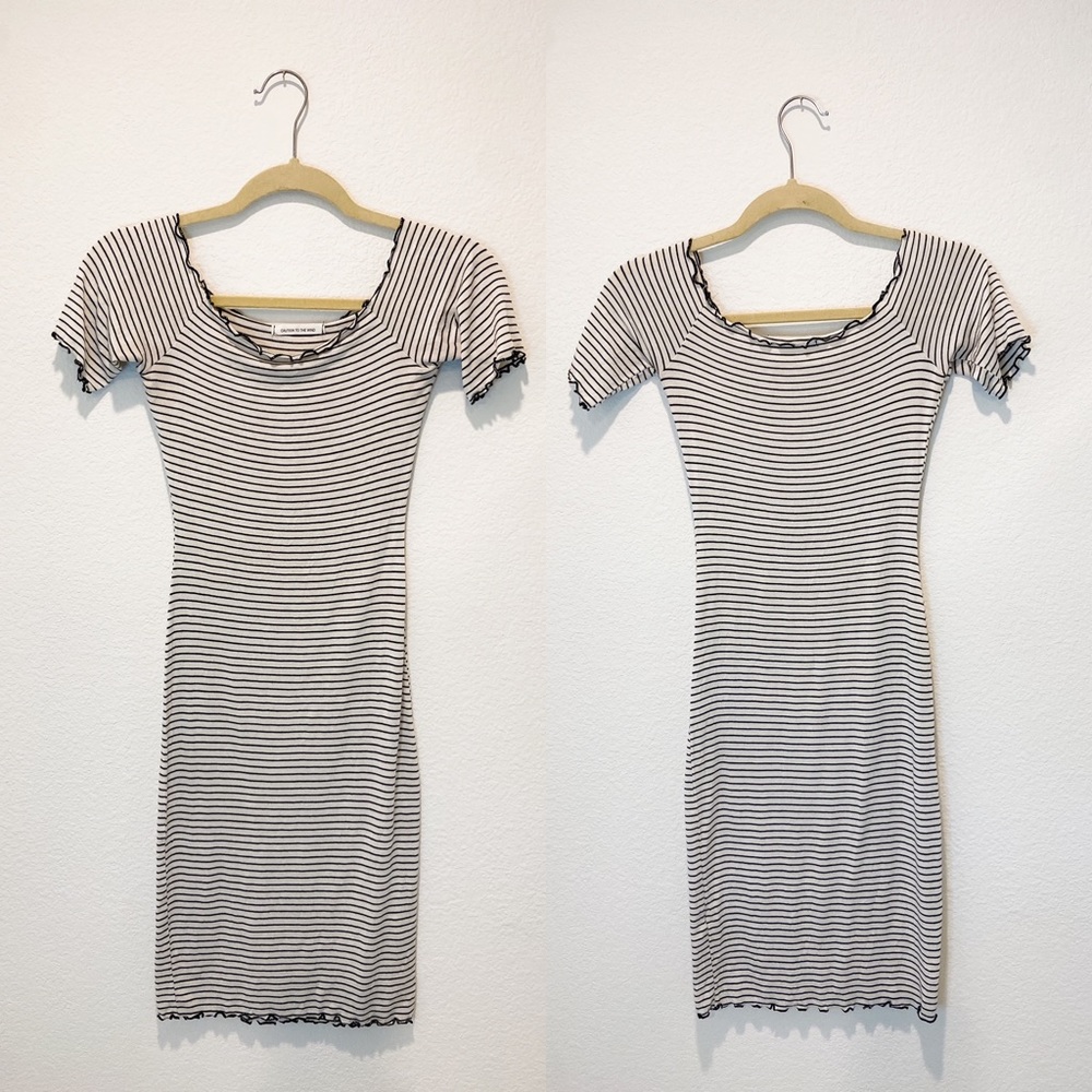 Caution to the Wind ‘ Striped Dress’